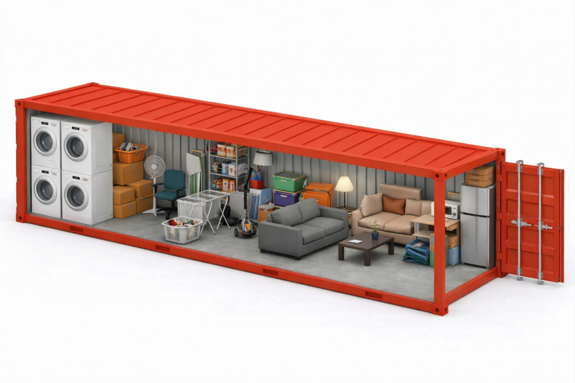 8×40 storage unit