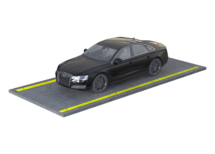 Outdoor parking at Country Hills Storage